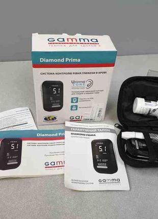 Глюкометр анализатор крови б/у gamma diamond prima