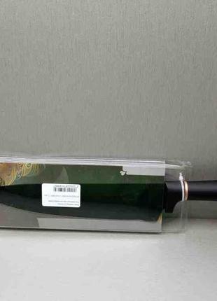 Кухонный нож ножницы точилка б/у нож кухонный черное лезвие 53884