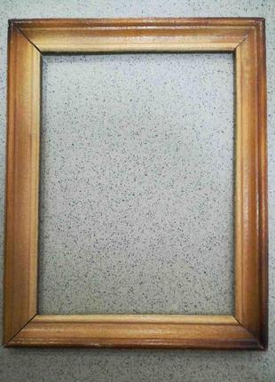 Фоторамки б/у рамка деревянная 27х21
