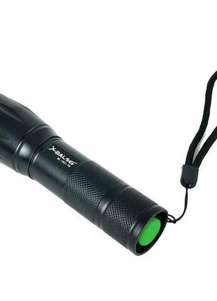 Підствольний ліхтарик bailong bright led flashlight q1831-t6 чорний