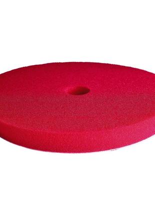 Полірувальний круг високої жорсткості червоний 165 мм sonax profiline orbital polishing pad medium (494441)1 фото