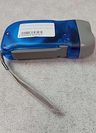 Фонарь фонарик б/у динамо-фонарь evelots hand-powered led flashlight