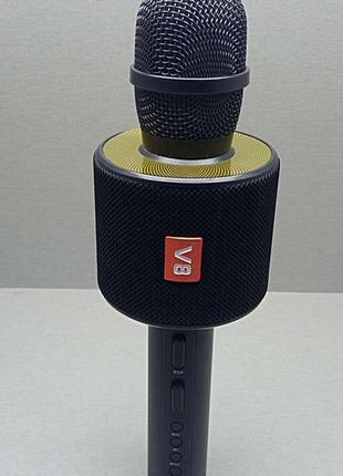 Микрофон б/у беспроводной микрофон караоке с bluetooth v8