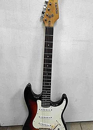 Електрогітара бас-гітара б/у roytek electric guitar sunburst