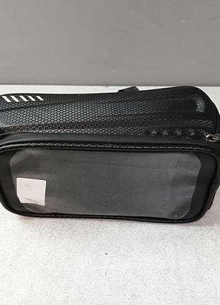 Сумки для велосипедов б/у сумка на раму с карманом для телефона.