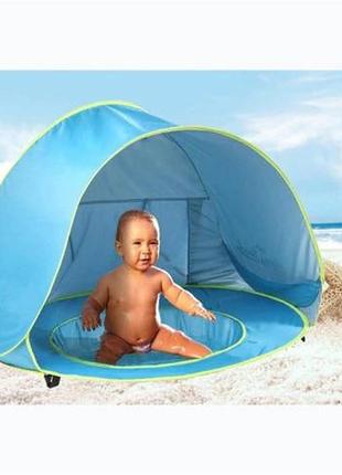 Палатка детская с бассейном автоматическая (wm-baby pool)2 фото