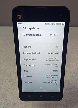 Мобильный телефон смартфон б/у xiaomi mi2a