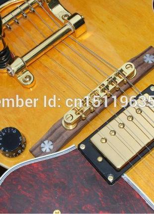 Напівакустична гітара gibson es 175 sunberst 3ts bigsby china5 фото