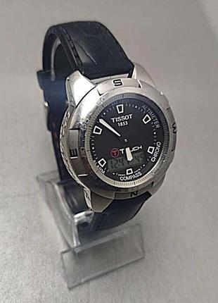 Наручний годинник б/у tissot t-touch z 253/3532 фото