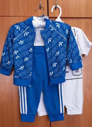 Дитячий спортивний костюм adidas та пісочник adidas1 фото