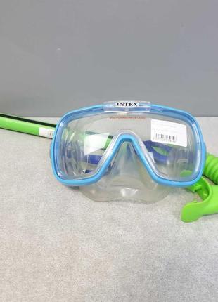 Б/у маска и трубка для плавания