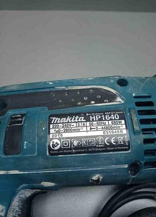 Дрель  б/у makita hp1640 4