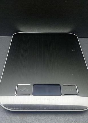 Кухонные весы б/у domotec ms-33 10 кг