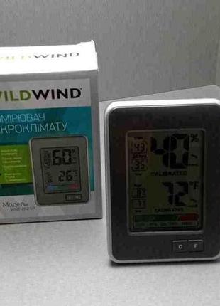 Цифрові побутові метеостанції, термометри та барометри б/у wild wind wht-202 sr