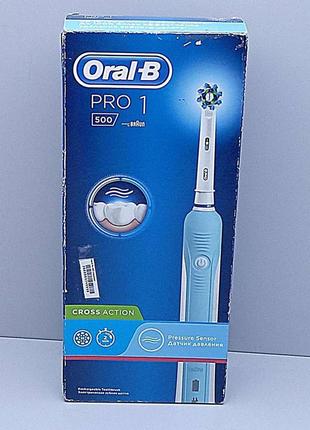 Электрические зубные щетки б/у oral-b pro 500 crossaction