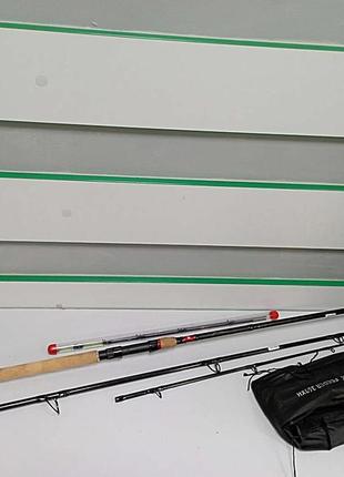Рыболовное удилище спиннинг удочка б/у daiwa ninja-x feeder 3.6m 80-220gr