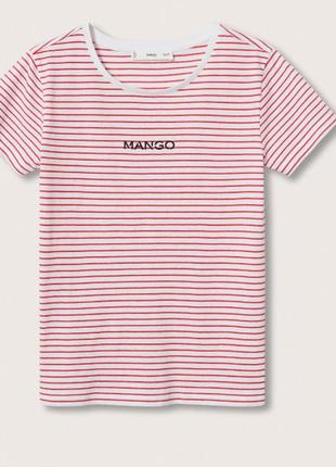 Трендовая футболка mango