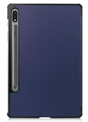 Чохол primolux slim для планшета samsung galaxy tab s8 plus 12.4" (sm-x800 / sm-x806) - dark blue2 фото