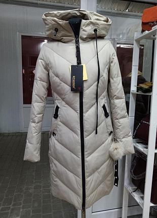 Зимовий плащ світлий