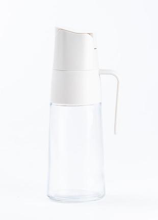 Пляшка склянна для олії з дозатором 600 мл4 фото