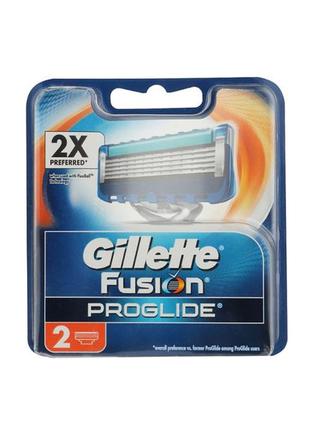 Gillette змінні картриджі fusion proglide 2 шт (japan)