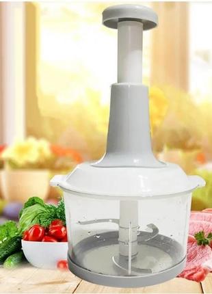 Ручной измельчитель овощей с контейнером food processor tv one