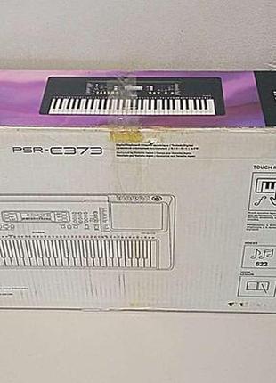 Синтезаторы, пианино и midi-клавиатуры б/у yamaha psr-e373