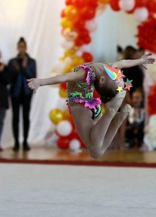 Чемпіонський купальник для художньої гімнастики1 фото