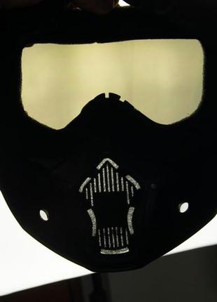 Защитная, маска, для, лыж, сноуборда, мото, вело, спорта9 фото