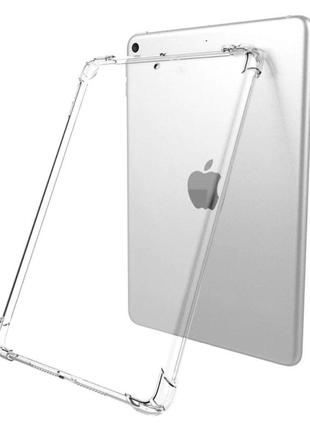 Силиконовый чехол бампер primolux silicone для планшета apple ipad air / ipad  air 2 - clear