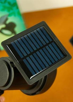 Прожектор вуличний світильник на сонячній батареї lumineo solar 895721 led rgb3 фото