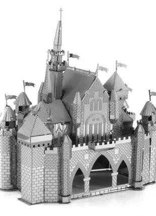 Металевий, 3d, конструктор, пазли, модель, замок, фортеця, castle3 фото