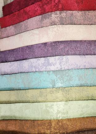 Штори софт "мармур". колір: сірий