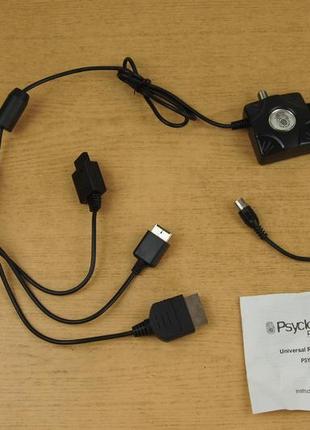 Адаптер для підключення ігрової приставки до телевізора, playstation, gamecube, xbox
