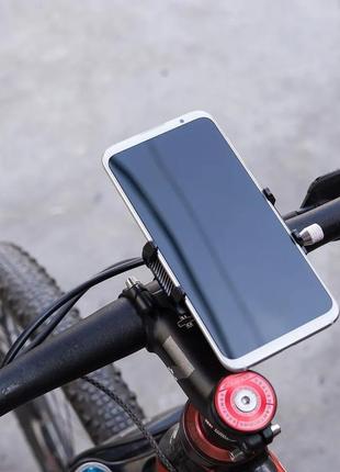 Держатель смартфона телефона на мотоцикл велосипед кронштейн на руль ztto4 фото