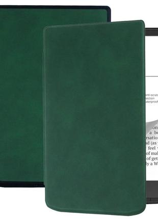 Чохол обкладинка primolux tpu для електронної книги pocketbook 743 inkpad 4 - dark green