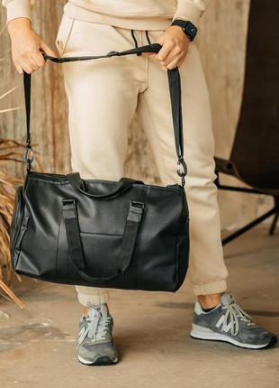 Мужская спортивная сумка, стильная вместительная сумка для тренировок4 фото