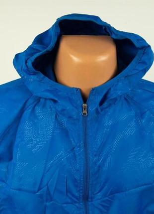 Куртка, ветровка, дождевик, синяя, 3xl7 фото