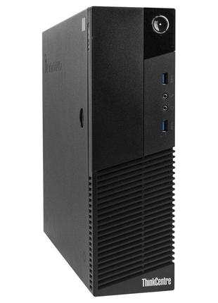 Системний блок lenovo thinkcentre m83 sff intel core i3-4130 4gb ram 480gb ssd