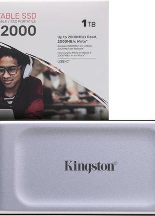 Внешний диск ssd kingston xs2000 1tb