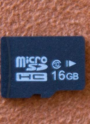 Карта пам'яті microsd hc 16 gb