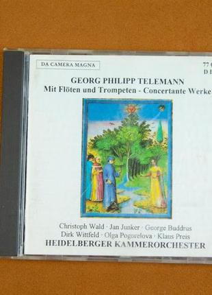 Музичний диск cd. telemann