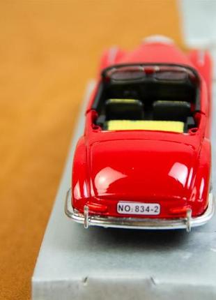 Модель авто, колекційна, die-cast retro car red6 фото