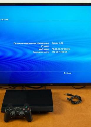 Ігрова приставка sony playstation 3 (cech-4004c 500gb sn.5207)
