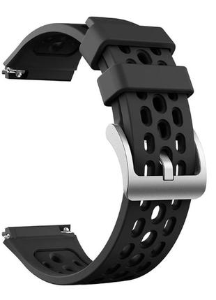 Силиконовый ремешок primo perfor classiс для смарт часов huawei watch gt 2e - black