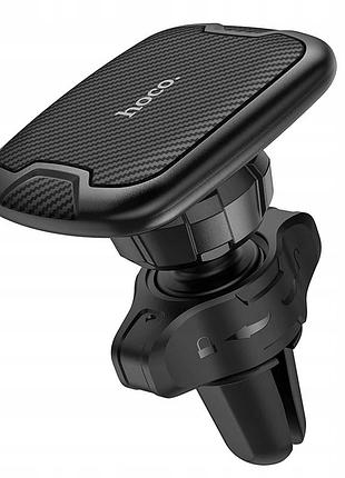 Автомобильный магнитный держатель hoco ca-65 на решетку воздуховода - black