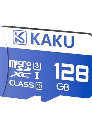 Карта памяти 128gb microsd kakusiga ultra uhs-1 class 10 r100mb/s (ksc-434-128g)