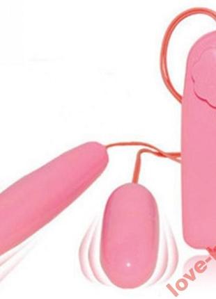 Потужний подвійний вібратор з пультом управління