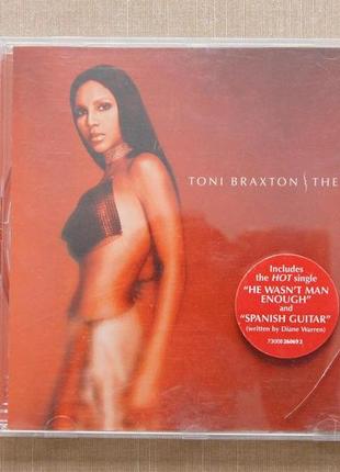 Музыкальный cd диск. toni braxton - the heat