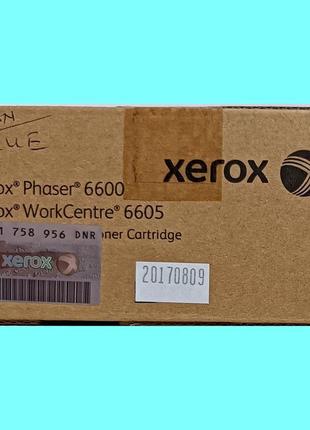 Картридж xerox 106r02233 cyan. оригинал!